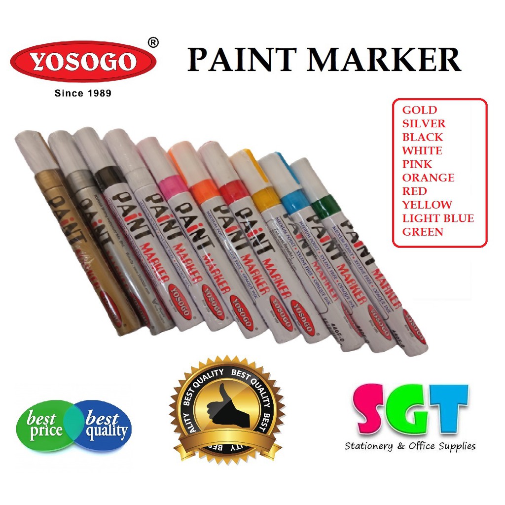 YOSOGO Paint Marker ( 1 pc only ) Shopee Malaysia