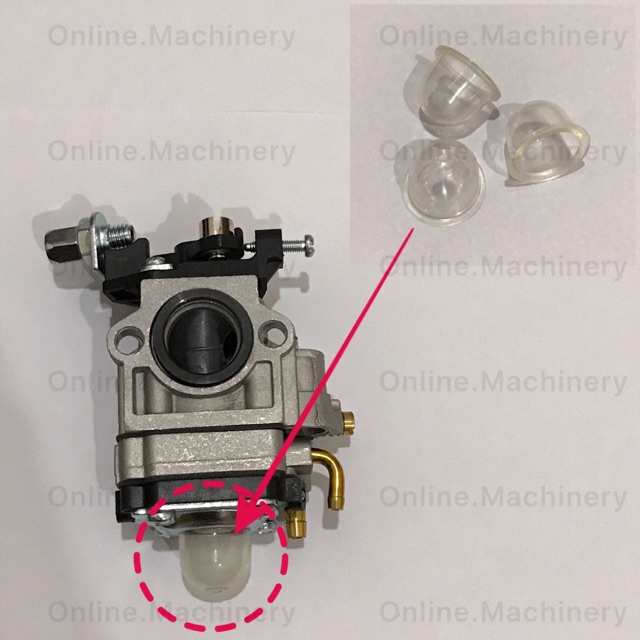 Carburetor Primer Bulb EB260 TB26 TU26 TL26 Honda GX35 GX31 Victa V
