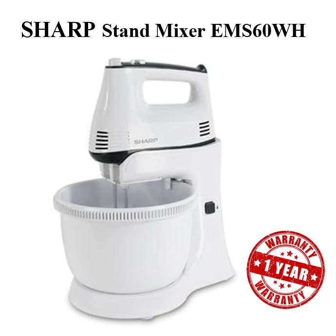 SHARP Stand Mixer EMS60WH Shopee Malaysia