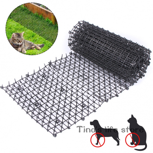 4M Garden Cat Scat Mats Cats Net AntiCat Dogs Repellent Mat Prickle