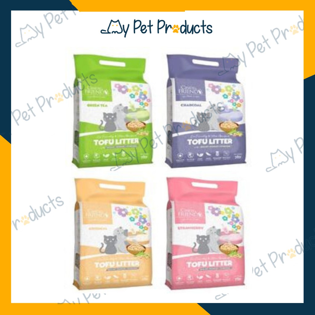 CINDY & FRIENDS TOFU CAT LITTER 7 LITRE LOCAL SELLER Shopee Malaysia