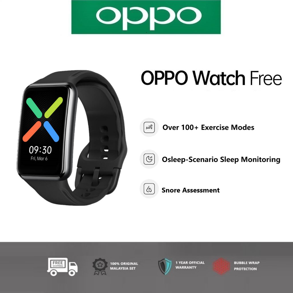 OPPO Watch Free OPPO BAND 2 AllScenario Sleep Monitoring 50M