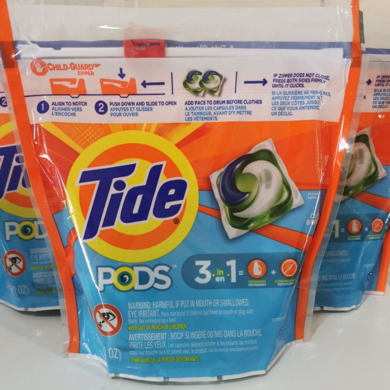 (UK)Tide Laundry Pods Clean Breeze Scent 16's Capsules Shopee Malaysia
