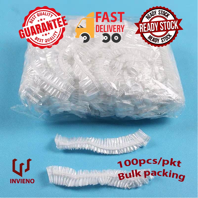 [100pcs/pkt] Disposable Hotel Homestay Travel Shower Caps (Bulk Packing