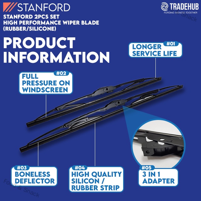 READY STOCK 》🔥 Premium Wiper Rubber Shopee Malaysia