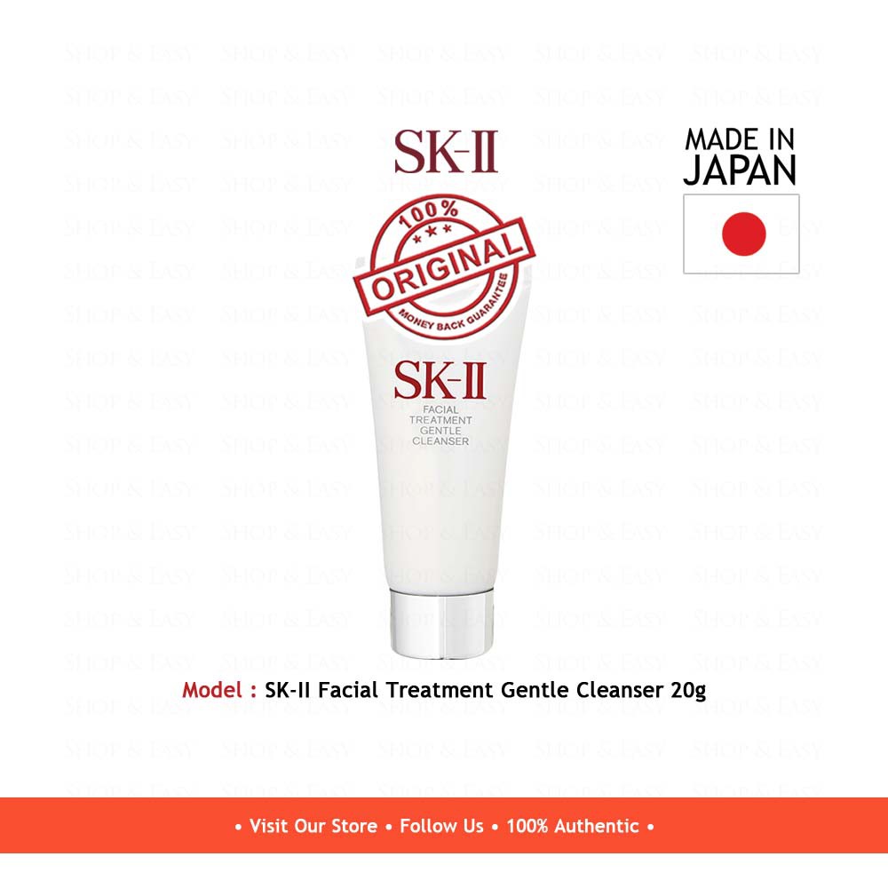 SKII Facial Treatment Gentle Cleanser 20g Shopee Malaysia