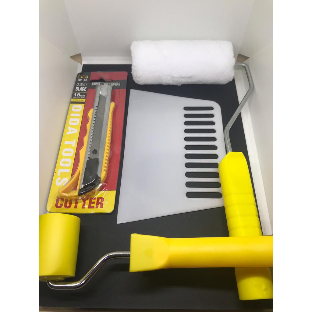 Wallpaper installation Kit with wallpaper glue Shopee Malaysia