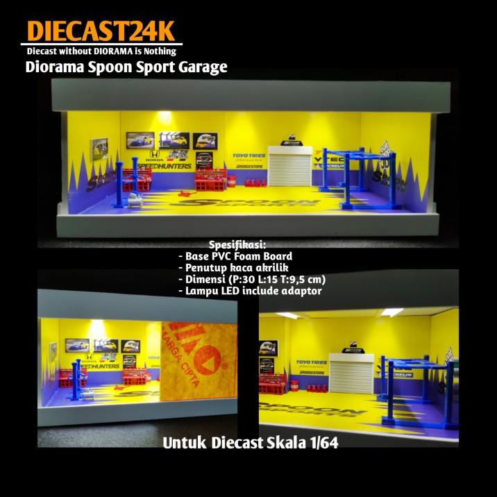 Diorama Garage Spoon Sport Shopee Malaysia