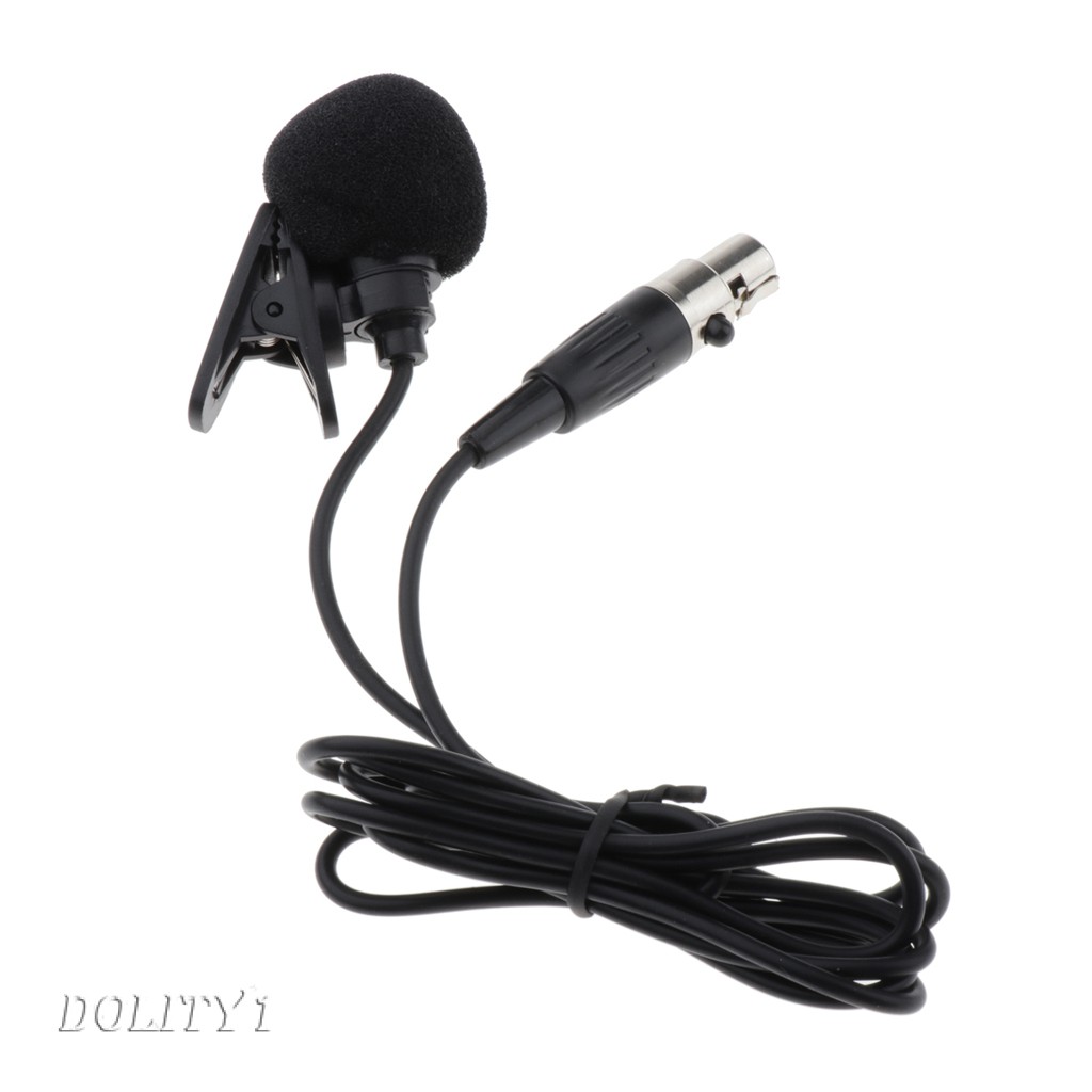 [DOLITY1] Wireless Microphone XLR 3pin Connector Lavalier Microphone