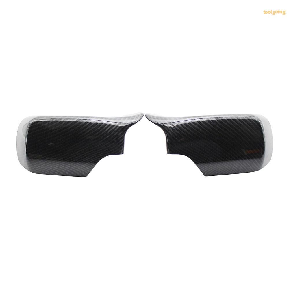 BMW E46 19982005 Side Door Mirror Cover Cap L&R Wing Door Rearview Mirror Covers Replacement