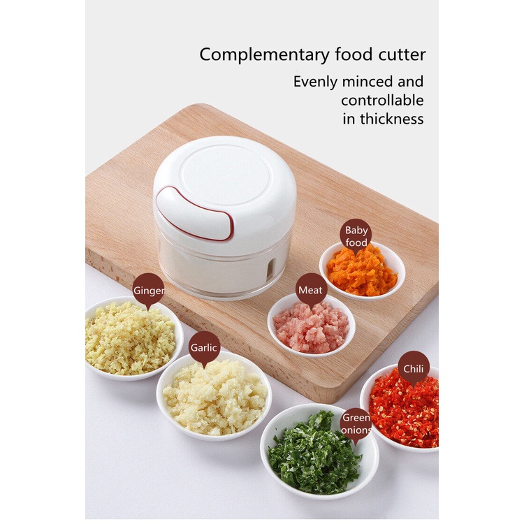 Mini Food Chopper manual mini blender food vegetable garlic chopper