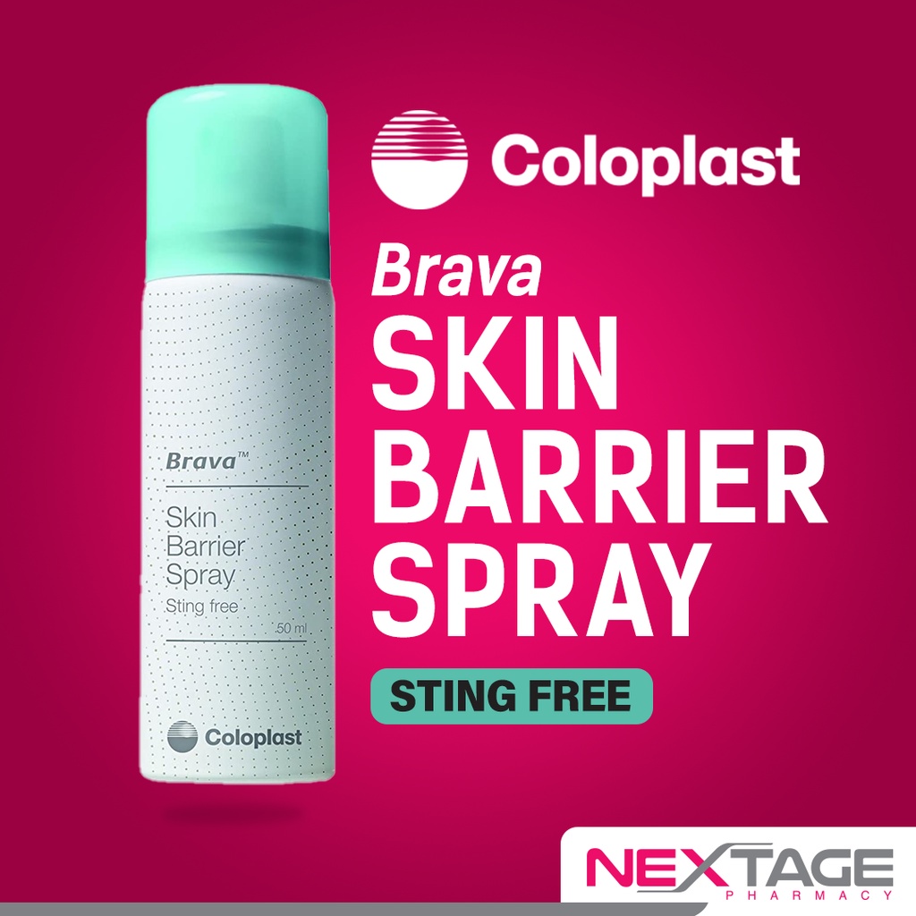 COLOPLAST (12020) BRAVA SKIN BARRIER SPRAY 50ml Nextage Shopee