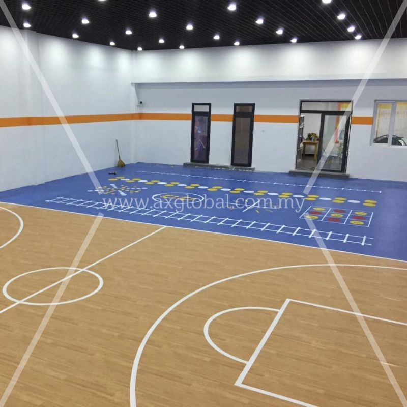 [🏀Direct Factory🏀]Basketball court vinyl flooring suitable for leisure