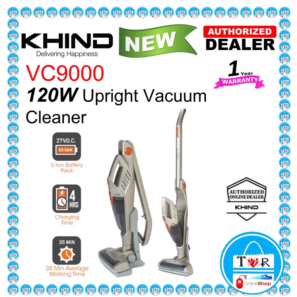 KHIND VC9000 / VC9660 2 IN 1 CORDLESS VACUUM CLEANER / MVC