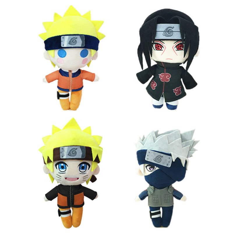 Anime Naruto Plush Toys Uzumaki Hatake Kakashi Uchiha Itachi Stuffed