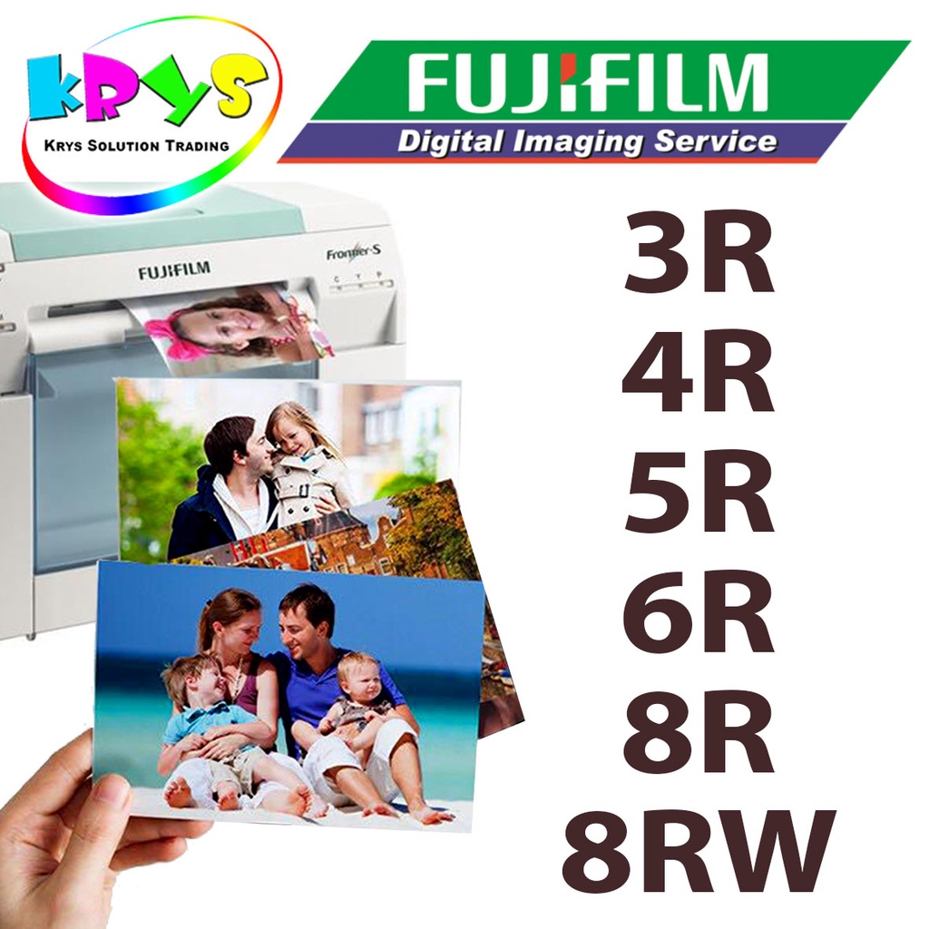PROFESSIONAL Lab Quality Glossy Photo Print 4R / 5R / 6R / 8R / 8RW