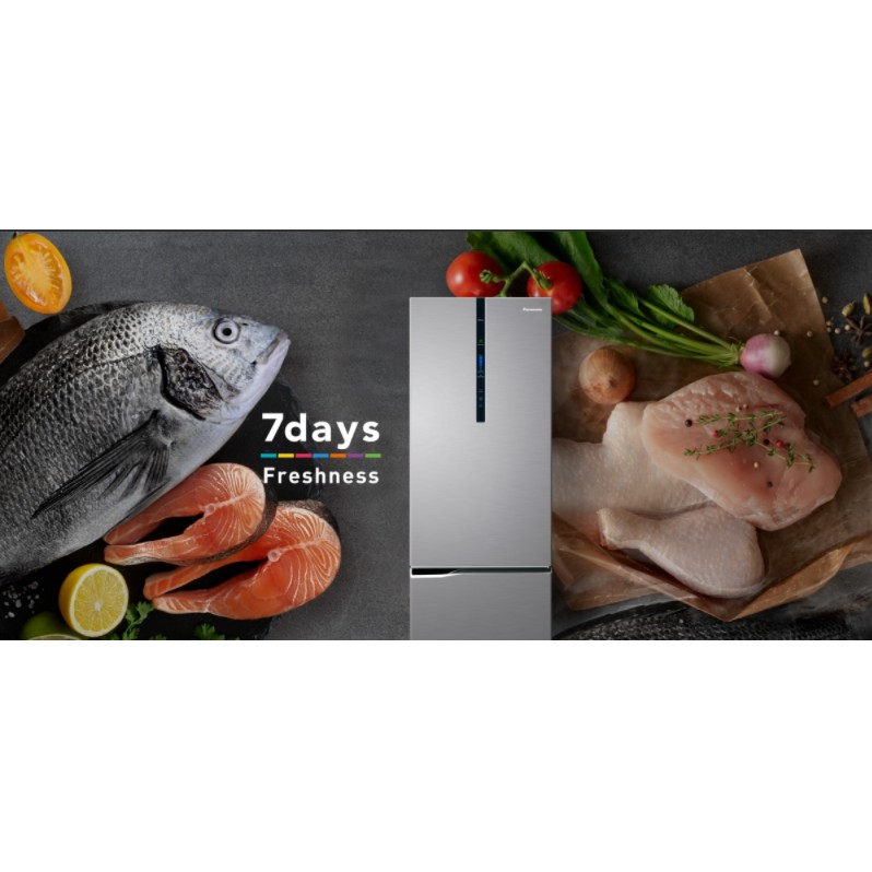 (DELIVER KL AND SELANGOR) PANASONIC NRBC360XSMY 358L Inverter Bottom