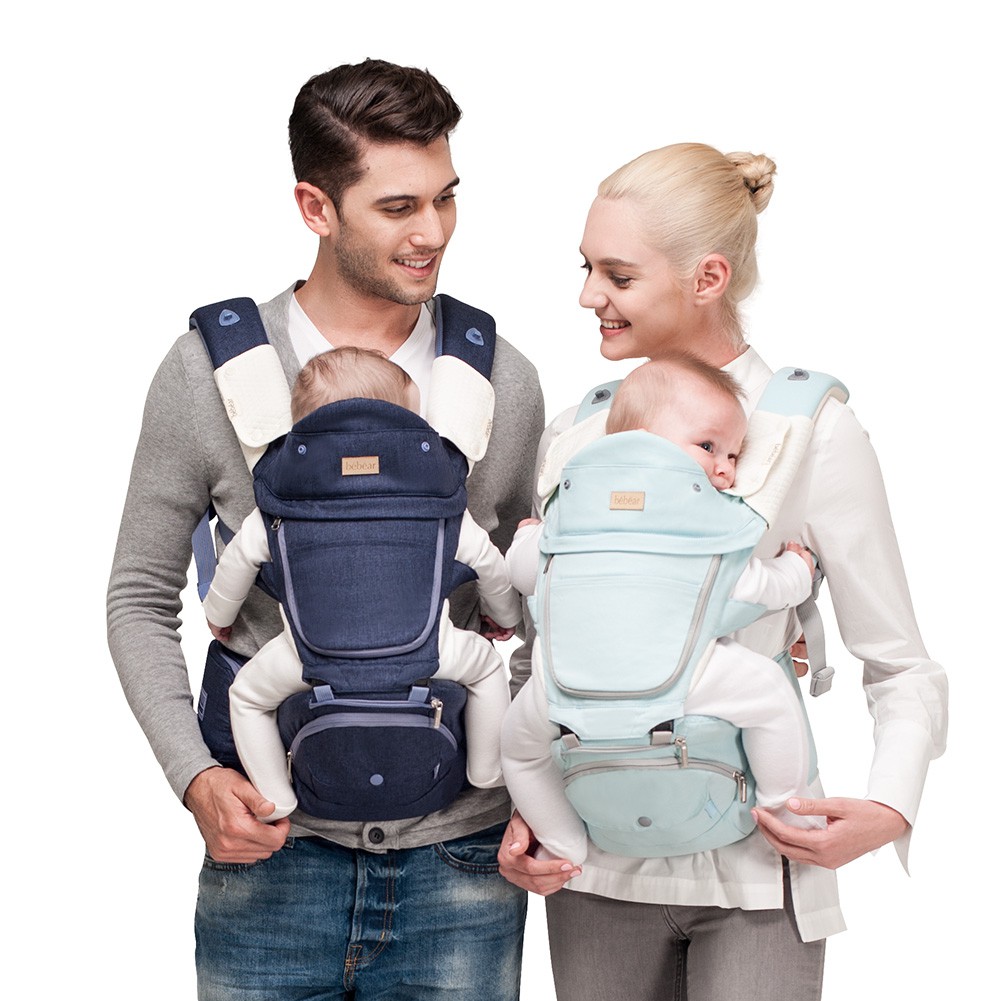 [Ready Stock] Bebamour 4 Seasons Baby Carrier Multifunction