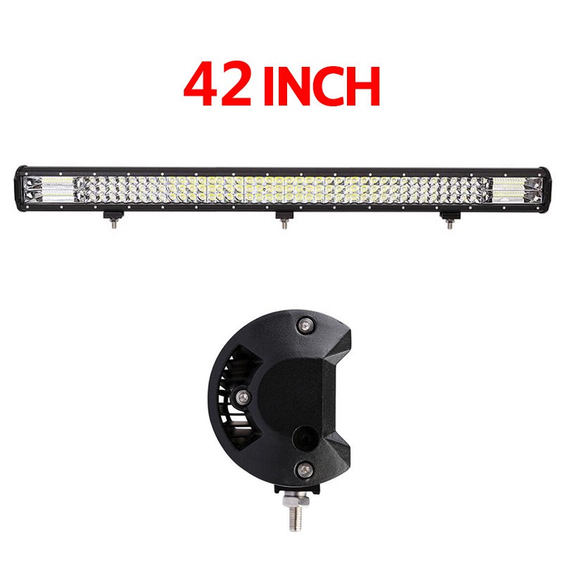 22 Inch 32 Inh 42 Inch 3Row LED Spot and Flood Light Bar Super