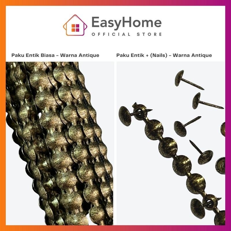 Paku Entik Upholstery Nailhead Trim Nail Strip 1 meter Sofa