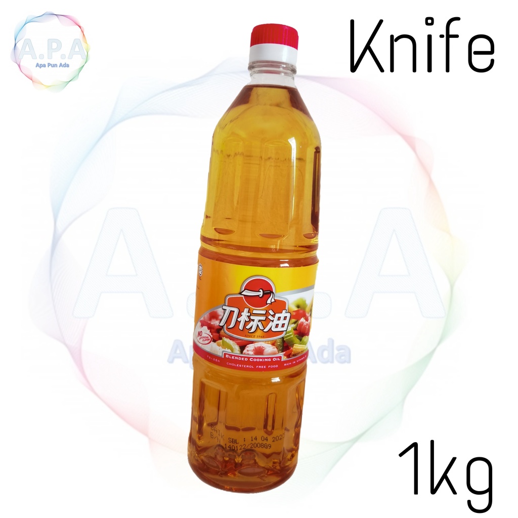 Knife Blended Cooking Oil 1kg Shopee Malaysia
