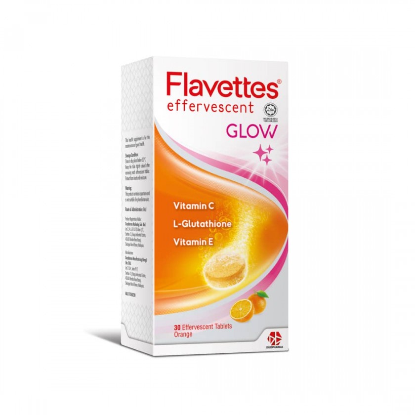 FLAVETTES EFFERVESCENT GLOW TAB (15'S) [READY STOCK] Shopee Malaysia