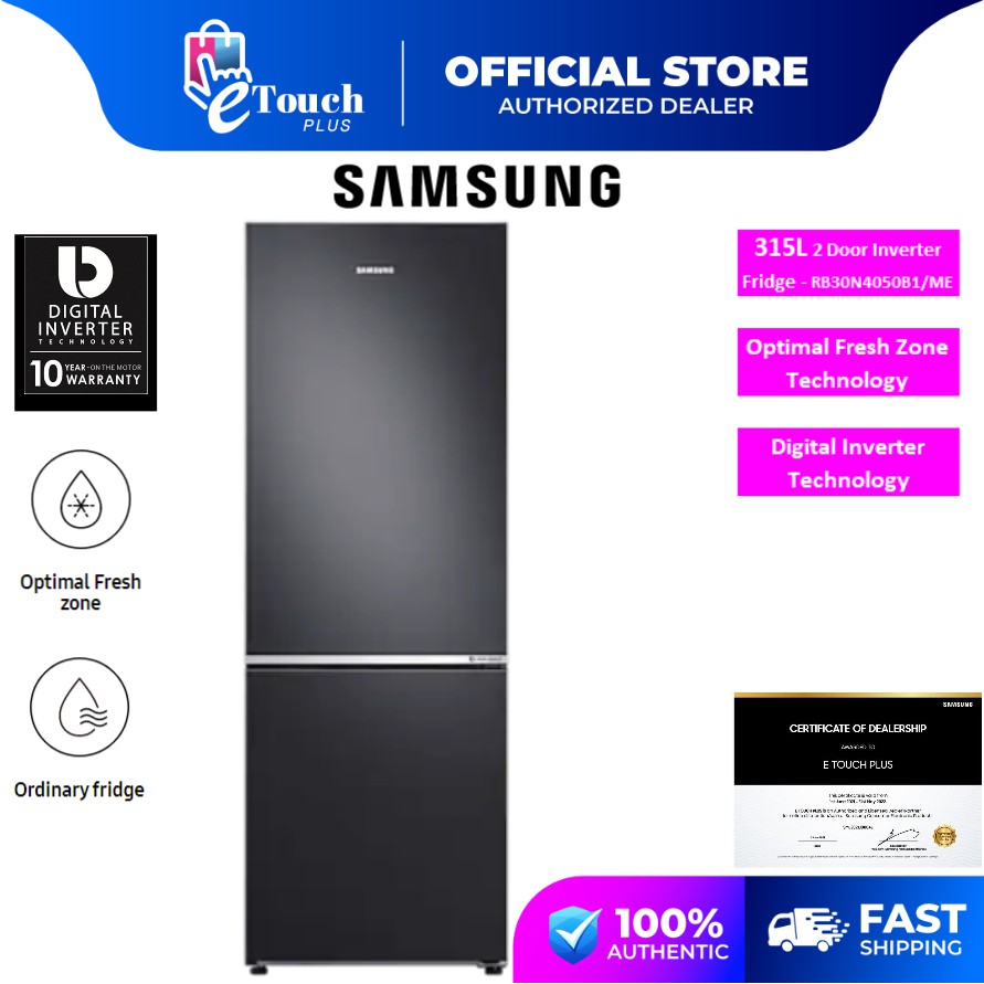 Samsung (315 L) Fridge Bottom Mount Freezer With Optimal Fresh Zone