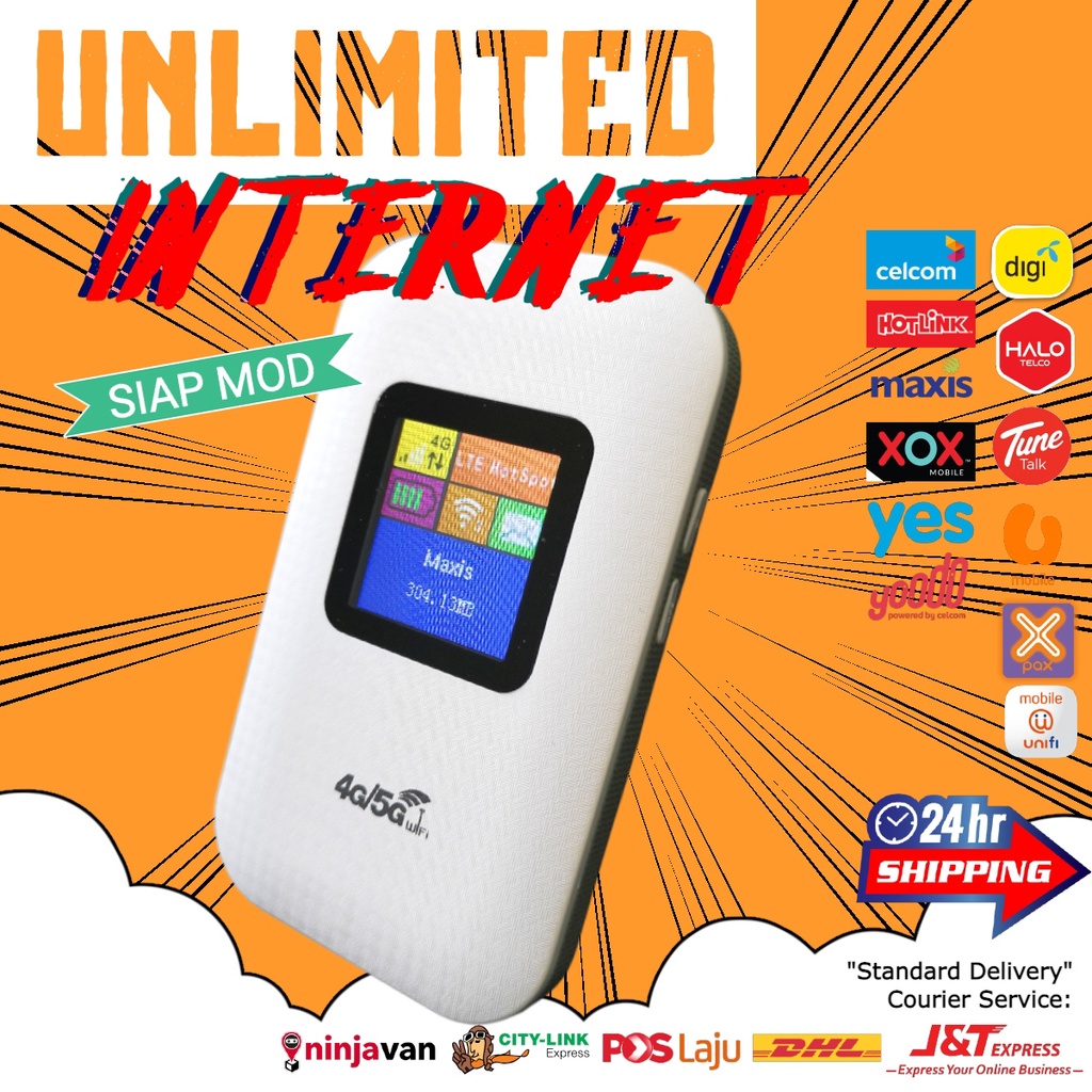 Modified Portable Modem Q8 MiFi 4G/5G Unlimited WiFi Unlimited Hotspot