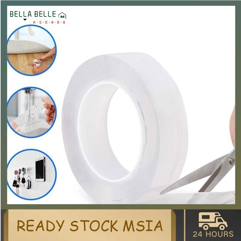 Tape Multifunctional Strongly Sticky DoubleSided Adhesive Traceless Washable Removable Tape