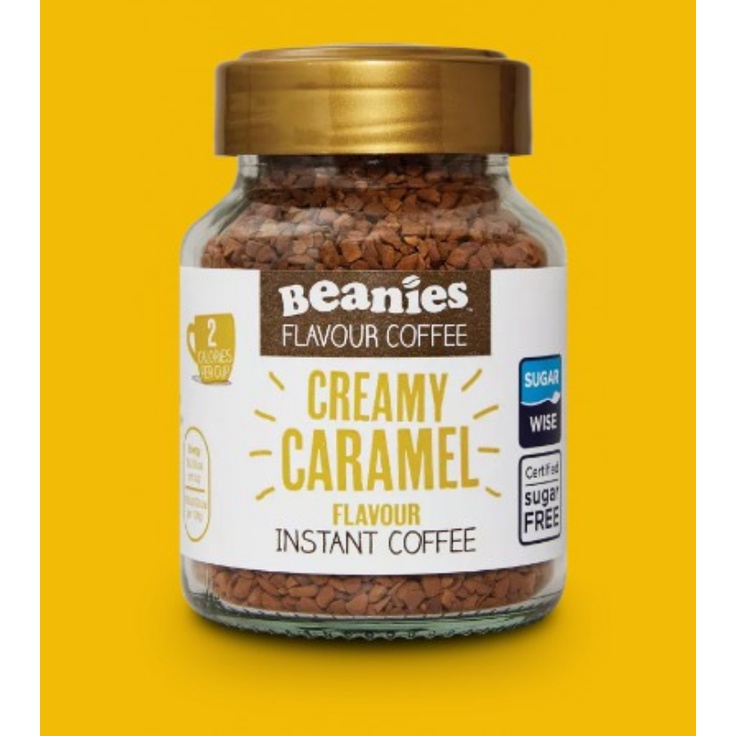 Beanies Flavoured Instant Coffee (Creamy Caramel) / cheap coffee / kopi