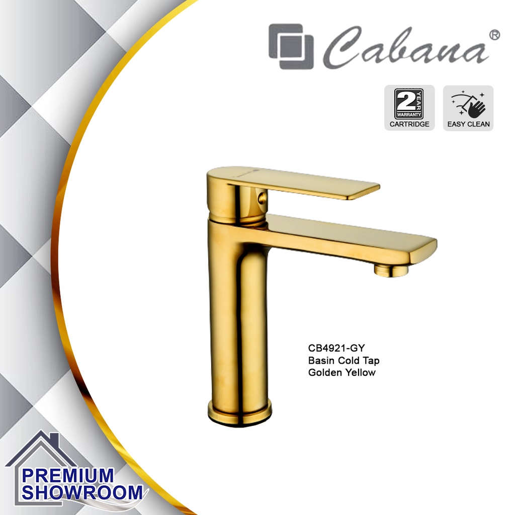 CABANA CB4921GY Bathroom Basin Tap / Water Tap / Cold Tap / Basin