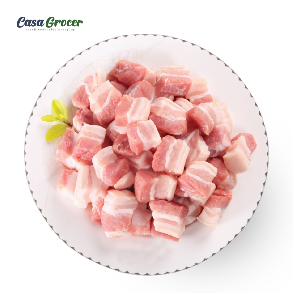 Shoulder Meat Cube 花肉粒 (500g) Shopee Malaysia