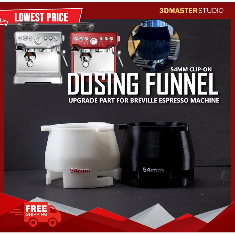 54MM Dosing Funnel for Breville Espresso Machine 3D Printed Shopee