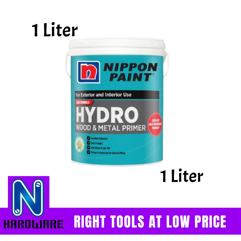 Nippon Paint Hydro Wood & Metal Primer 1 Liter Shopee Malaysia