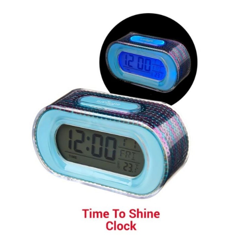 Smiggle Talking Clock Time To Shine (Blue) Shopee Malaysia