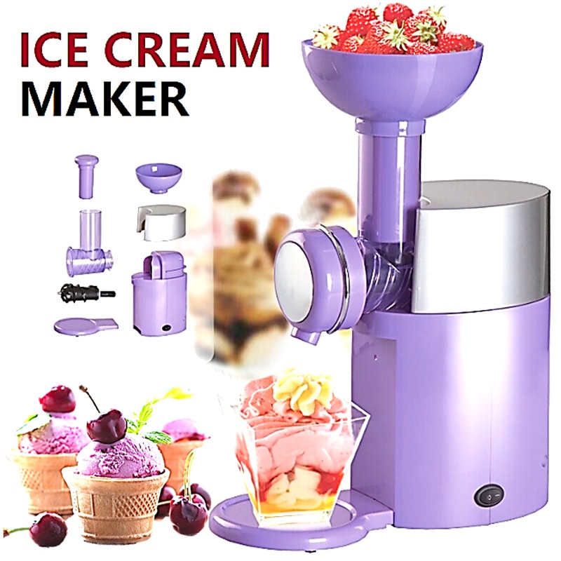 【Malaysia Plug】Electric Frozen Fruit Gelato Ice Cream Yogurt Dessert