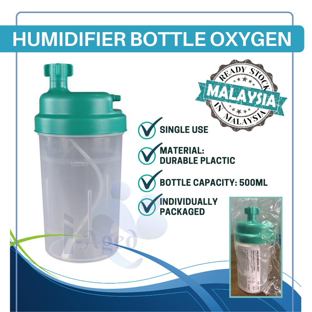 iAged Oxygen Concentrator Humidifier Water Bottle Everflo Shopee