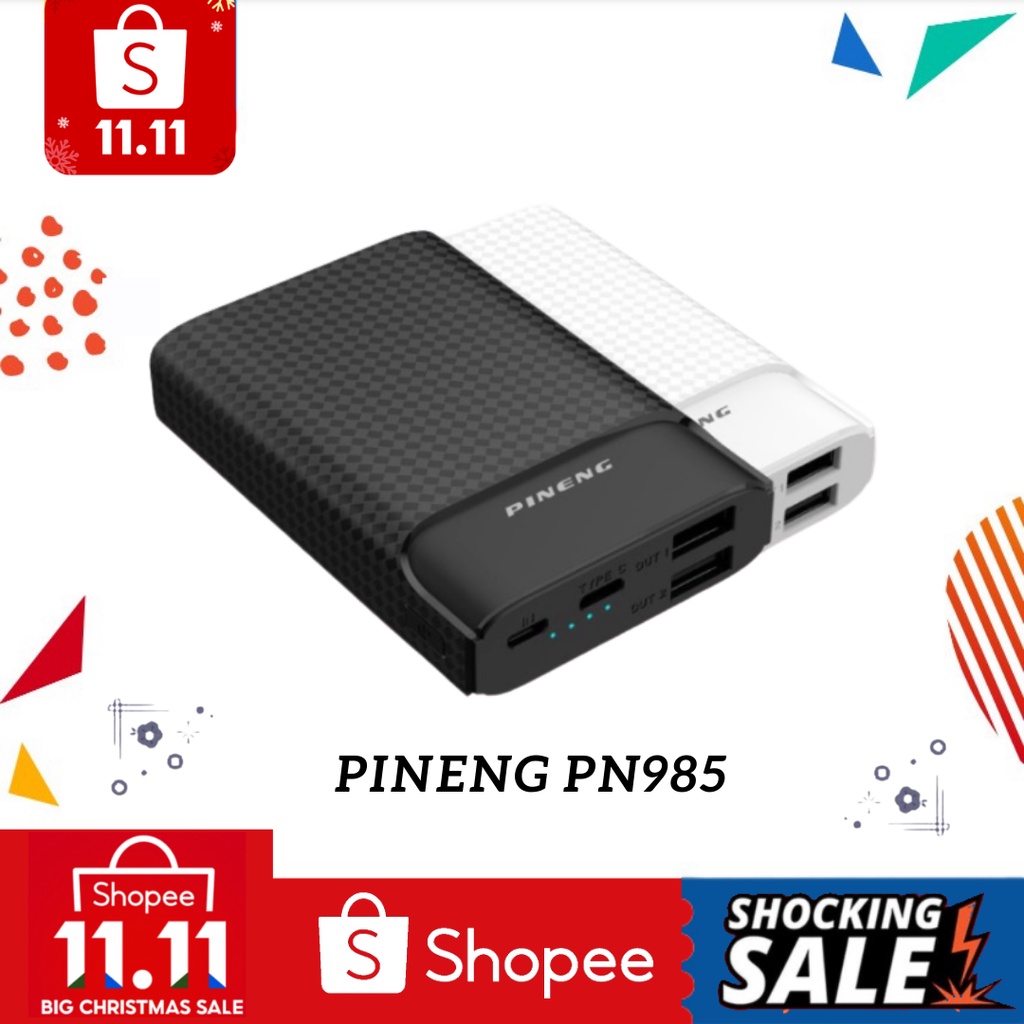 [ READY IN KL ] 🔥 Original PN985 10000mAh Powerbank High density Liion