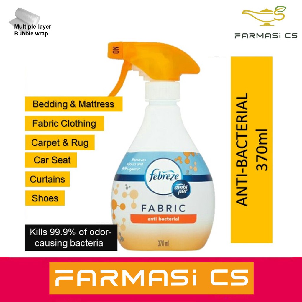 Febreze with Ambi Pur Anti Bacterial Fabric Refresher Spray 370ml