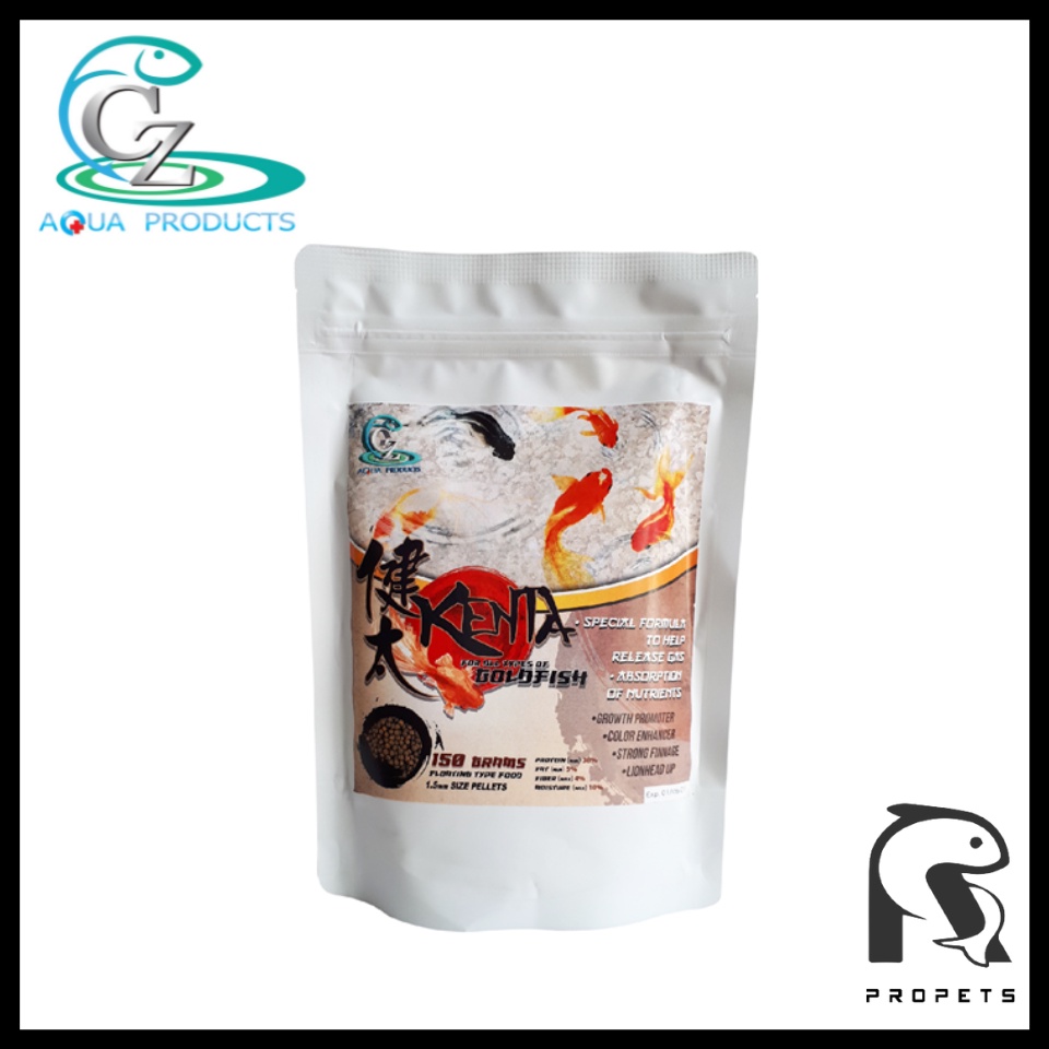 CZ Kenta Gold Fish Food 金鱼饲料 (1.5mm) (Floating) 150G Shopee Malaysia