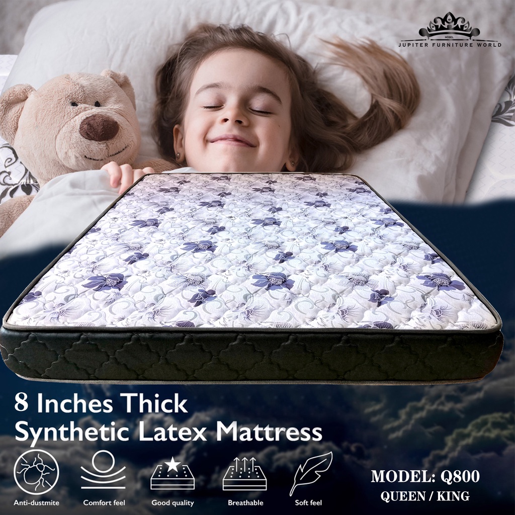 READY STOCK [ HONEY 8" SYNTHETIC LATEX MATTRESS ] 3 YEARS WARRANTY