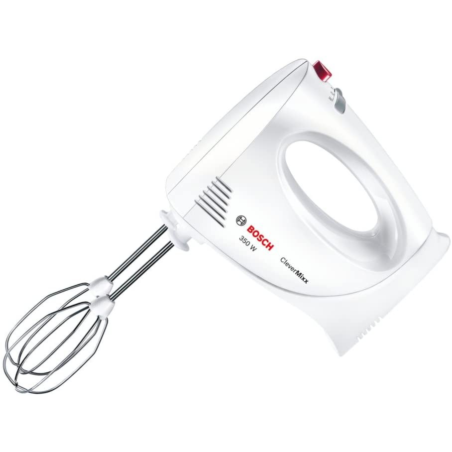 Bosch CleverMixx MFQ3030GB Hand Mixer, Plastic, 350 W White Shopee