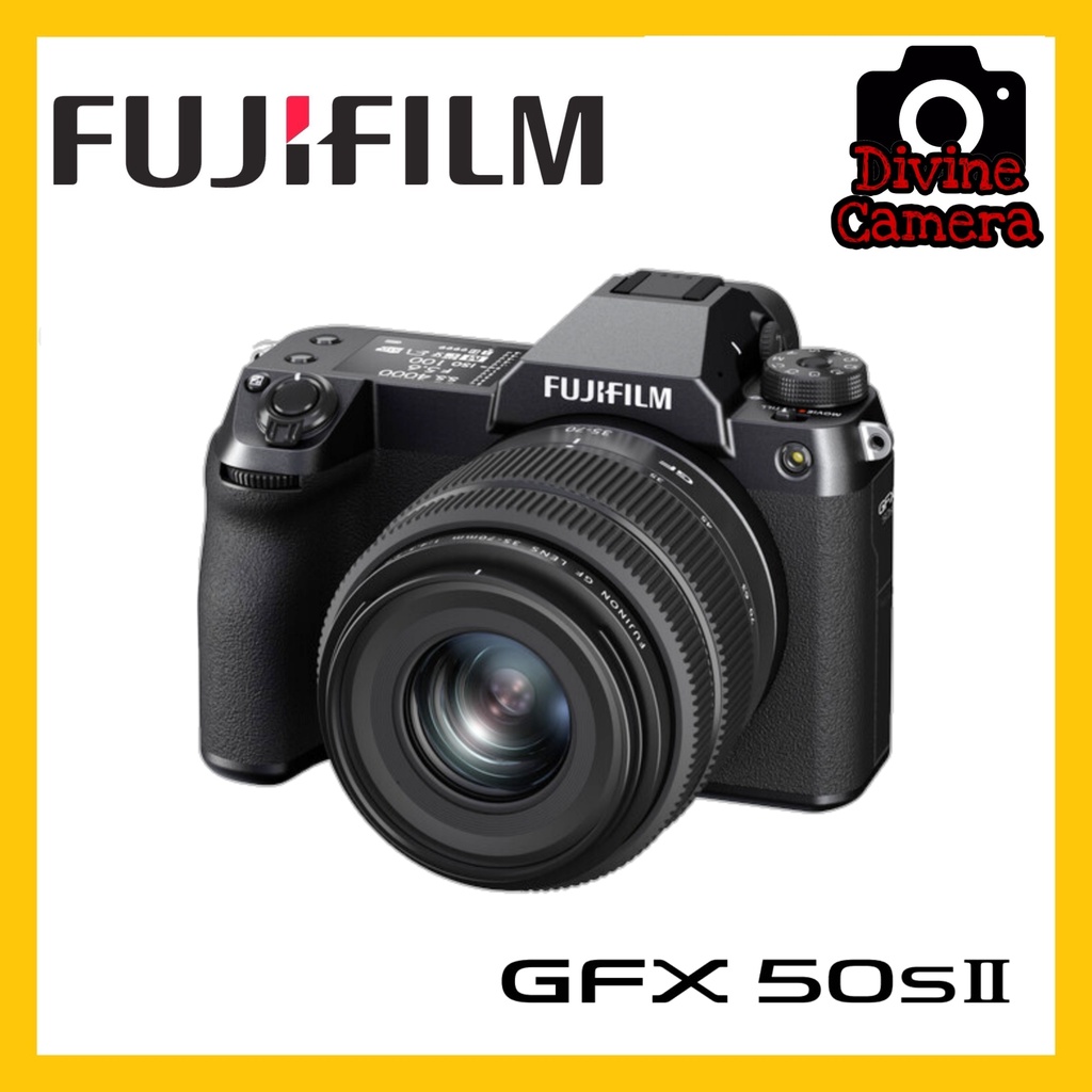 FUJIFILM GFX 50S II Medium Format Mirrorless Camera (Free 32GB USHII