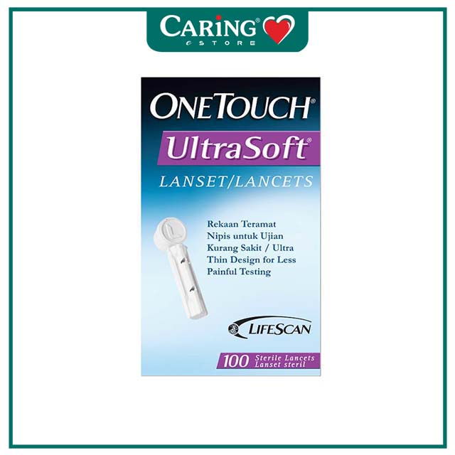 ONE TOUCH ULTRA SOFT LANCETS 100S Shopee Malaysia