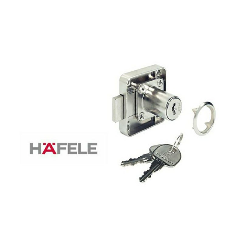 Hafele Rim Lock Drawer Lock Metal Square Lock for Drawer