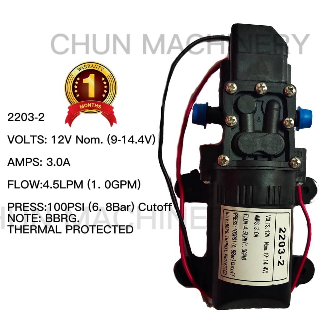 Battery Sprayer Pump Spare Part Pump Only (AUTO CUT OFF) INTELLIGENT
