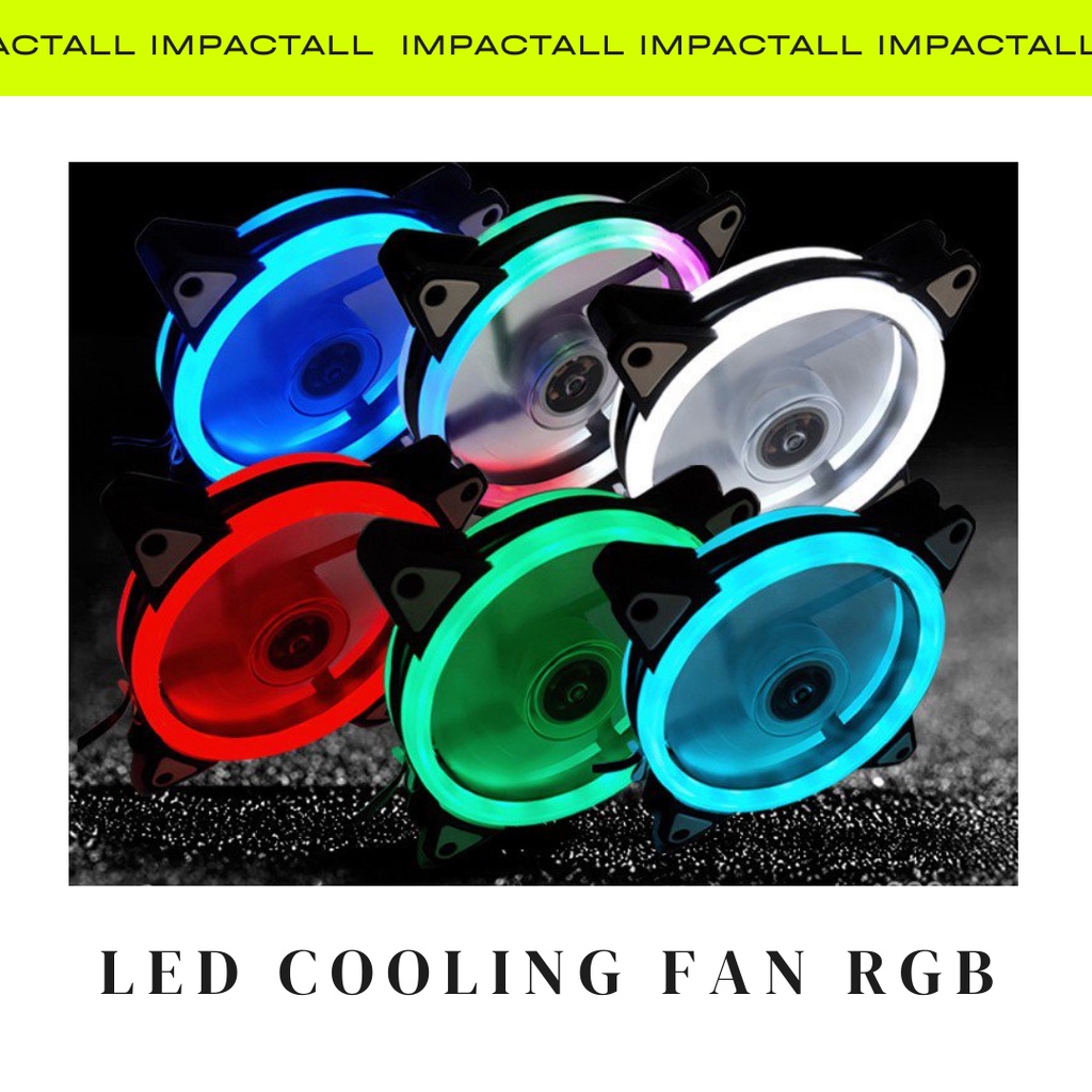 Cooling fan LED Cooling Fan 120mm computer PC cooling fan RGB light