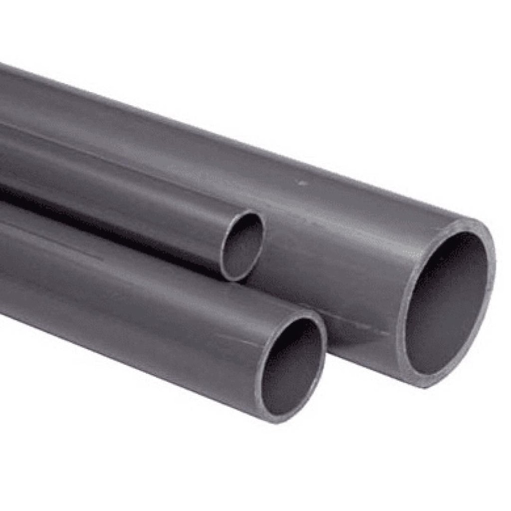 5Feet(5kaki) x 1/2''(15mm),3/4''(20mm),1''(25mm) PVC Pipe Grey PVC