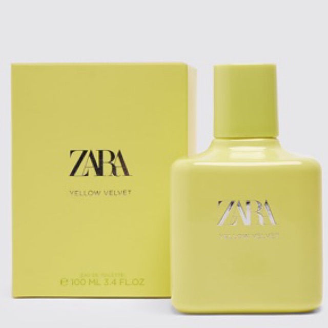 Authentic 💯 Zara Perfume in Yellow Velvet EDT 100ml Shopee Malaysia