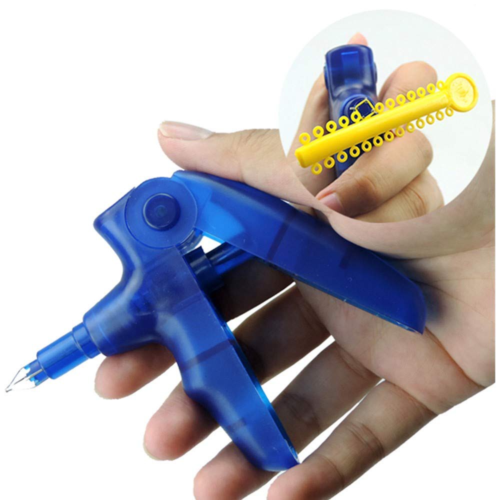 Dental Orthodontics Ligature Placement Tools Plastic Ligation Ring